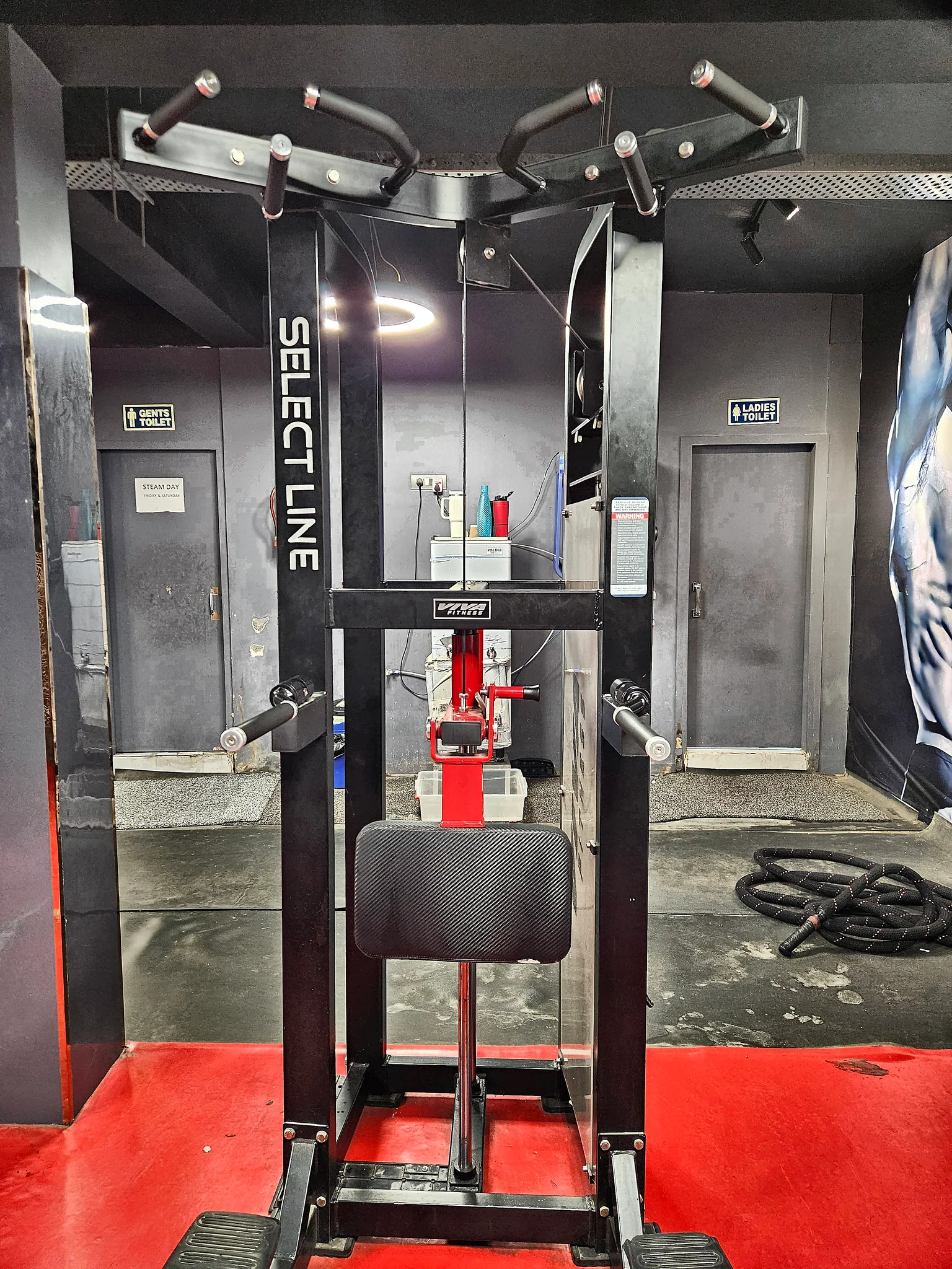 Assisted Pull-Up & Dip Station